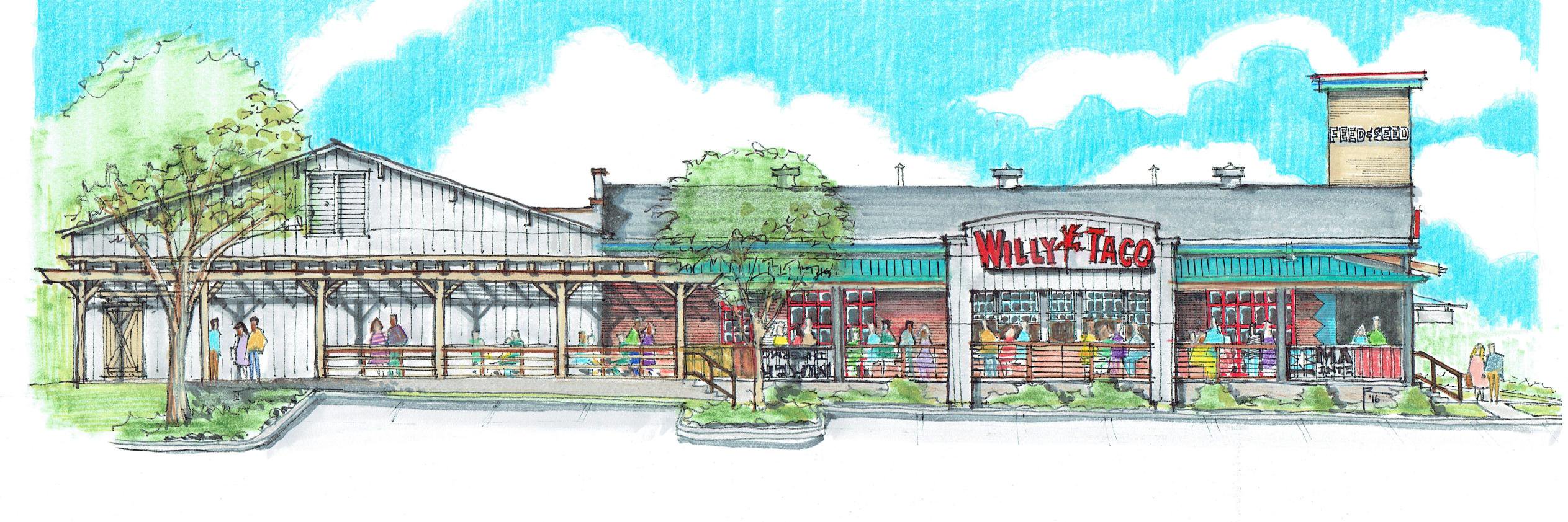WILLY TACO banner