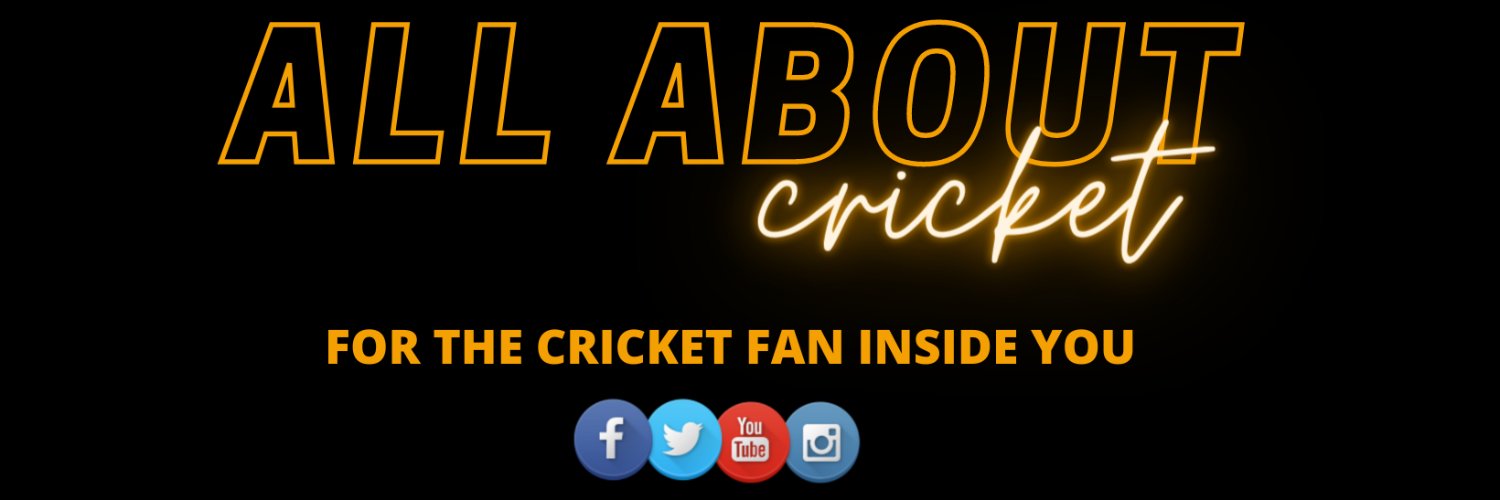 All About Cricket Profile Banner