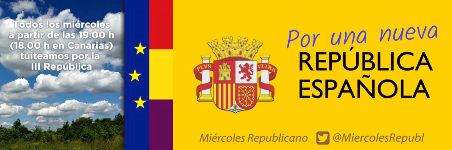 Miércoles Republicano ❤️💛💜's banner