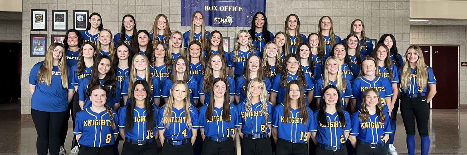 Knights Softball banner