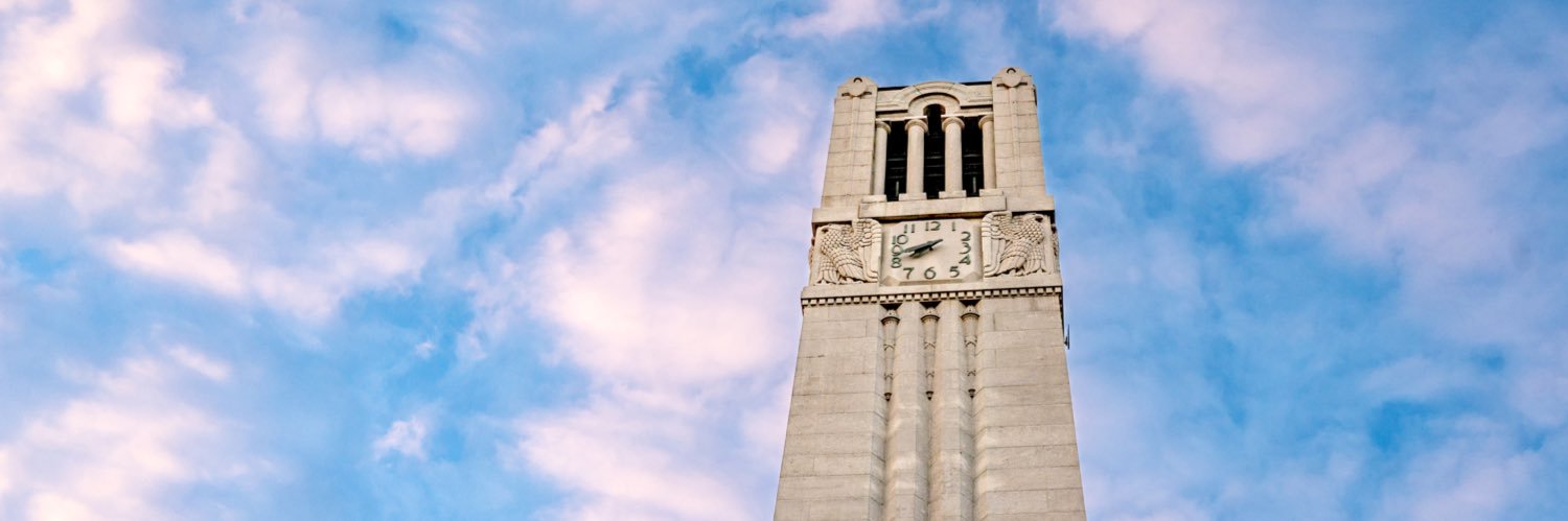 NC State Admissions banner