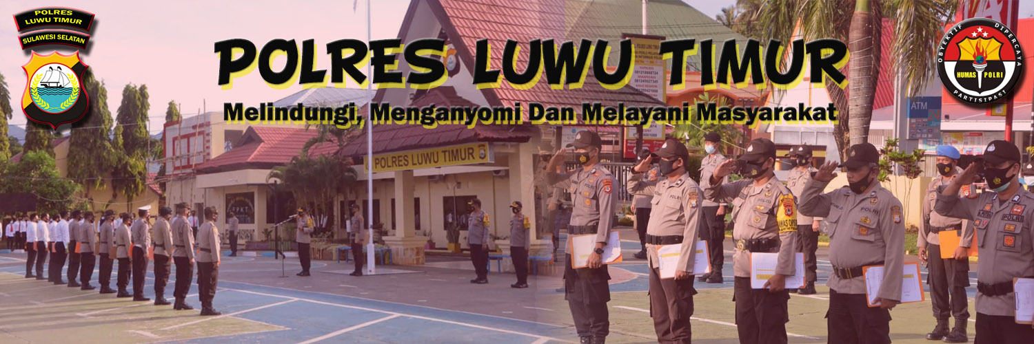 Humas Polres Luwu Timur banner