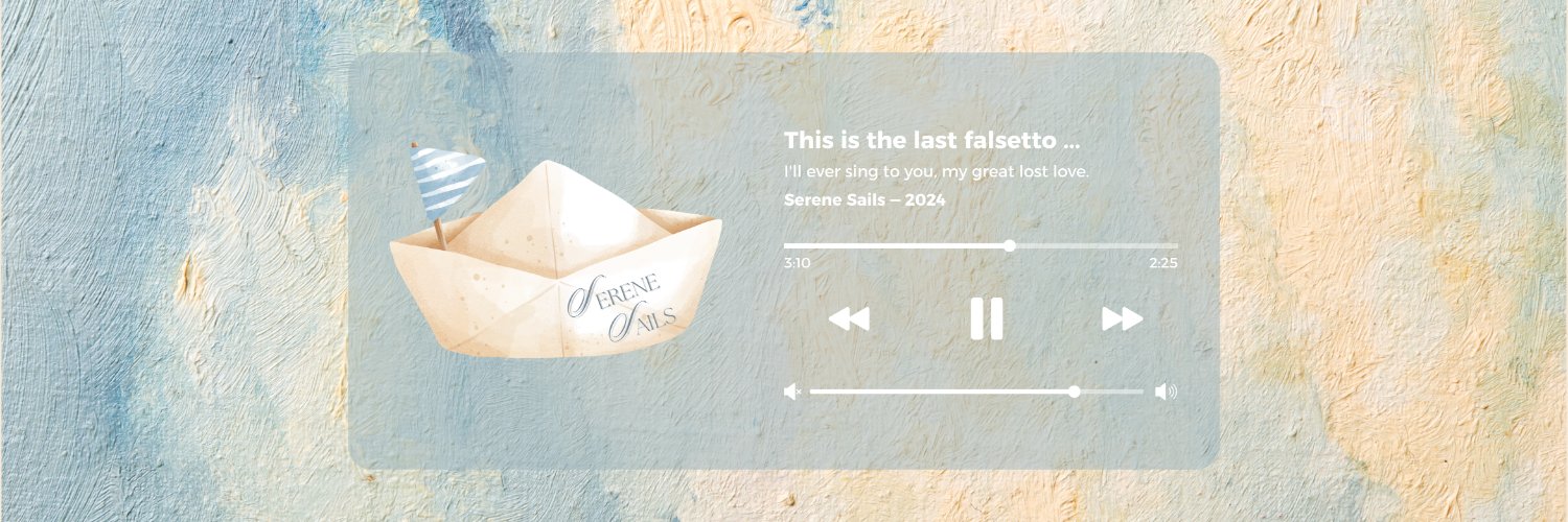 TheSereneSails's profile banner image