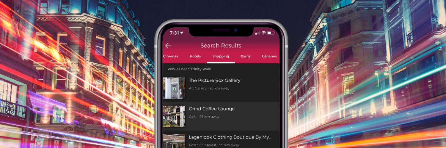 Roam Local App banner