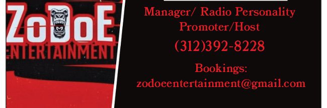 Zo Doe Entertainment LLC banner