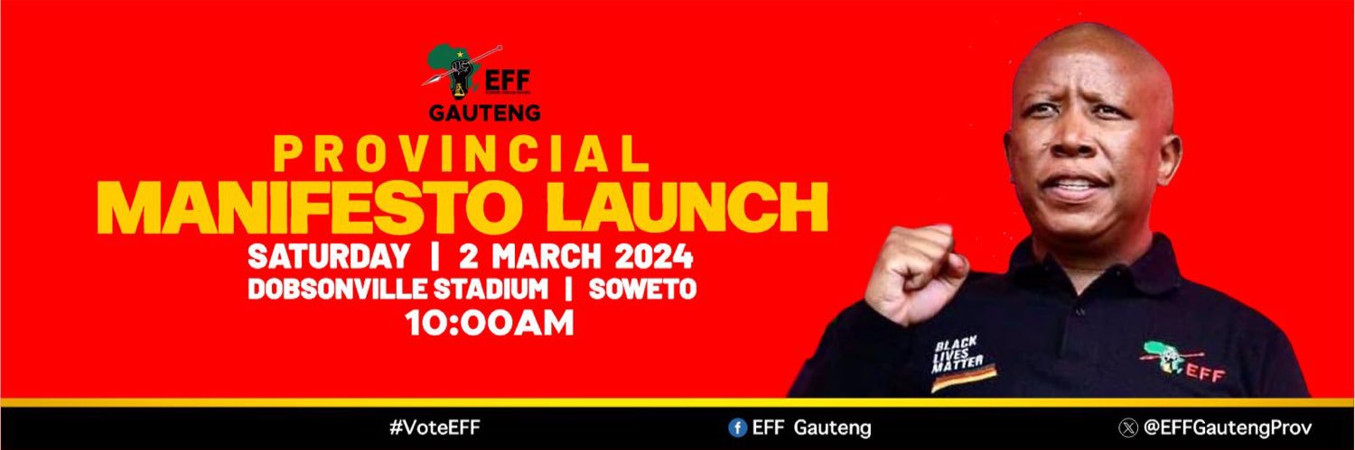 EFF Tshwane Caucus's banner