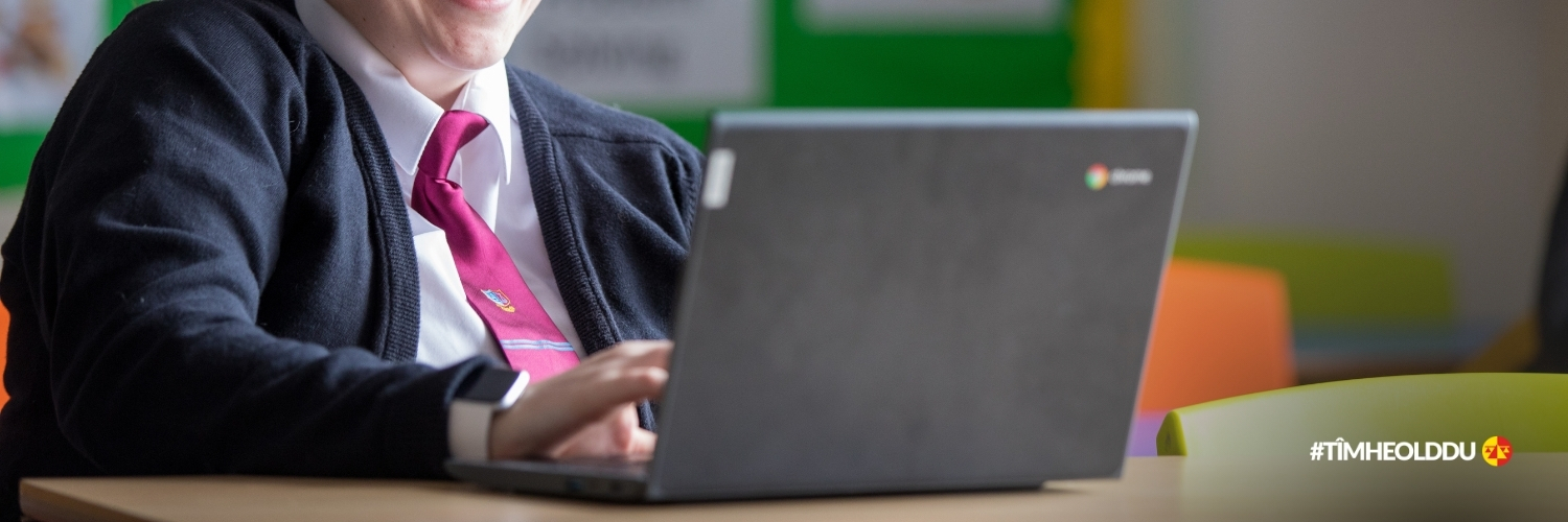 Heolddu Sixth-Form banner