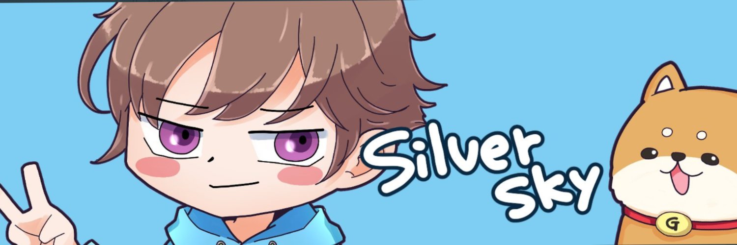 silver sky banner