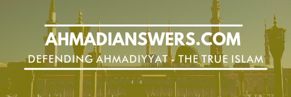 Ahmadianswers Profile Banner
