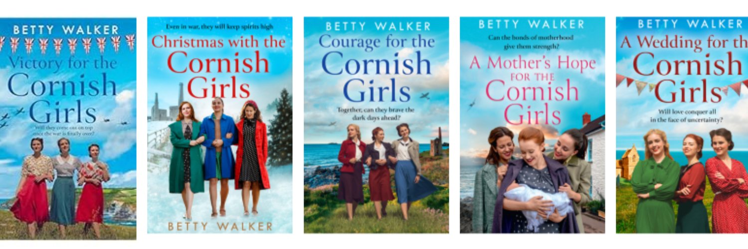 Betty Walker (Cornish Girls Author)'s banner