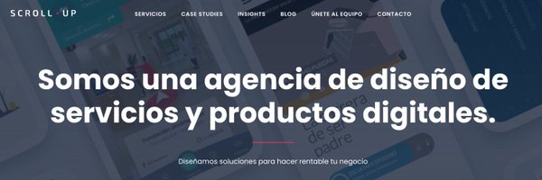 ScrollUp_UX Profile Banner