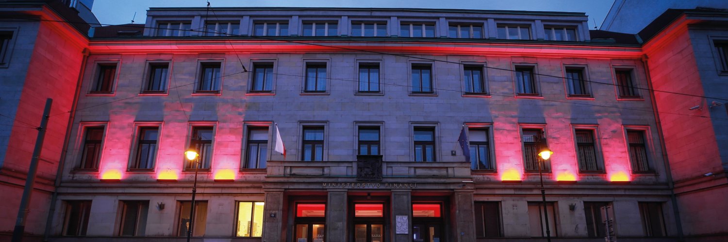 Ministerstvo financí ČR's banner