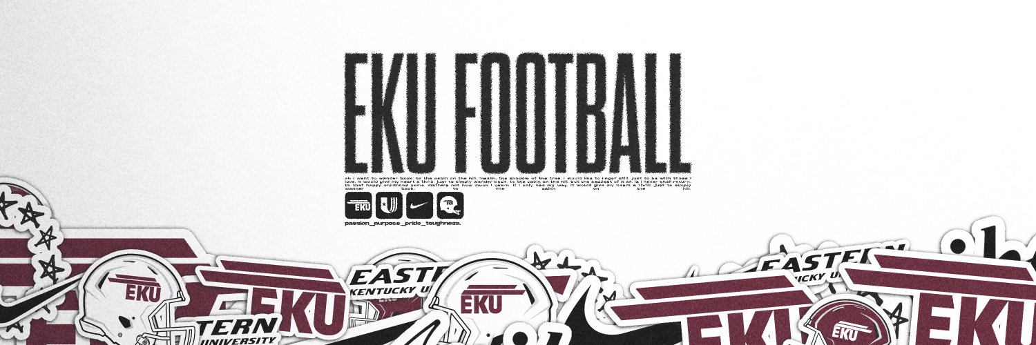 EKU Football's banner