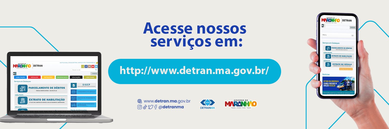 Detran Maranhão banner