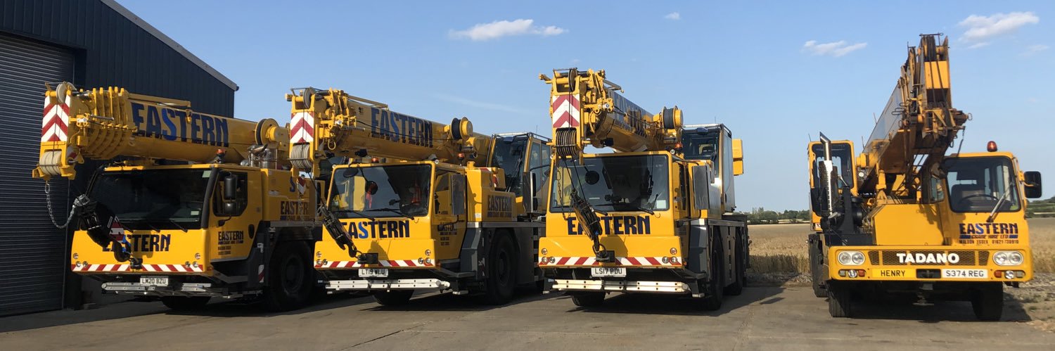 Eastern Crane Hire Ltd banner