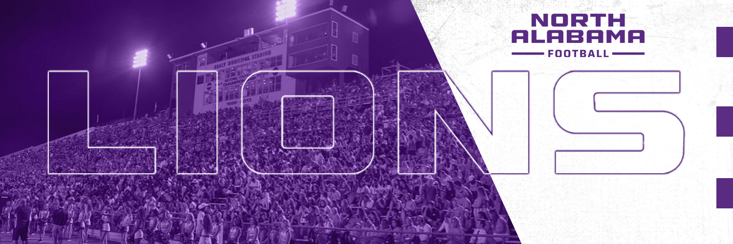 North Alabama Football's banner
