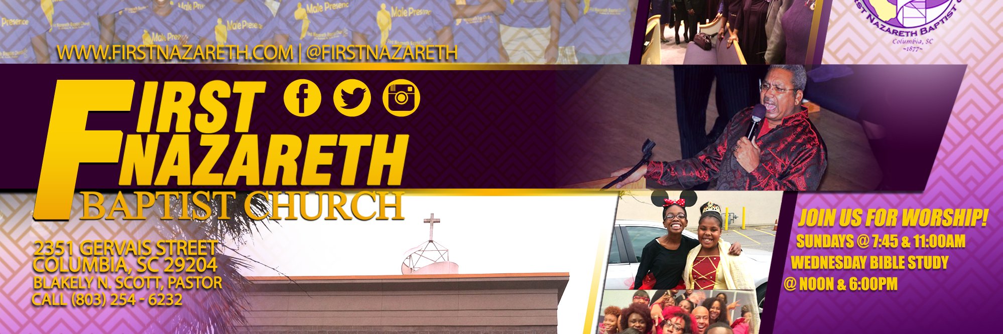 First Nazareth Bapt banner