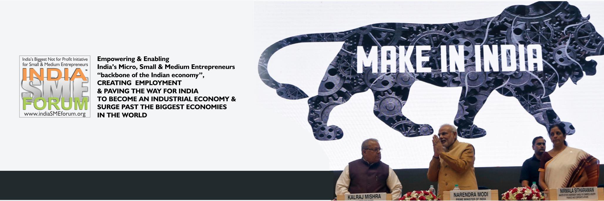 India SME Forum banner