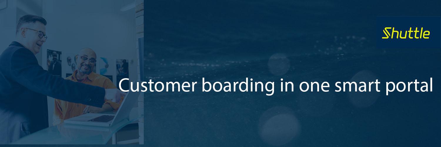 Shuttle - KYC/AML Boarding Portal banner