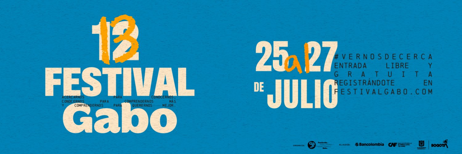 Festival Gabo's banner