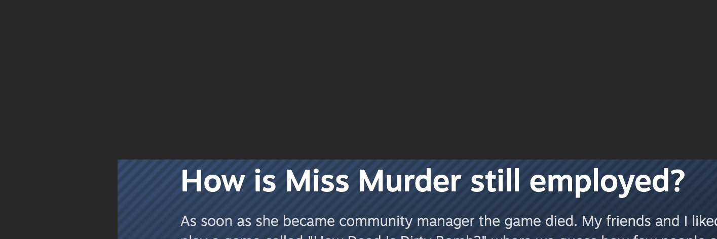 MissMurder banner