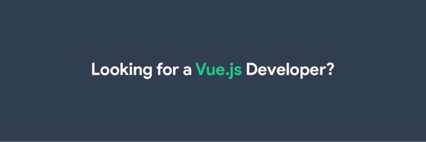 VuejsJob Profile Banner