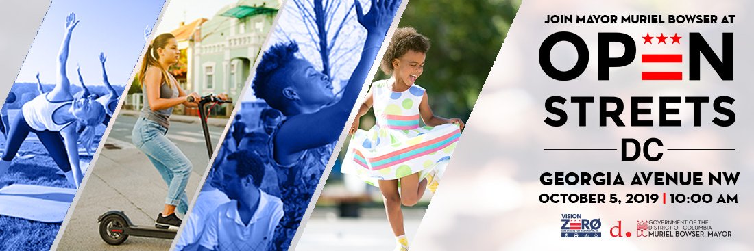 Open Streets DC banner