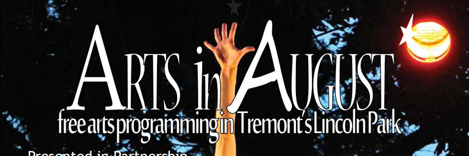 Arts in August banner