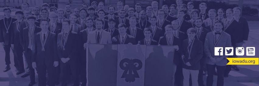 Iowa Delta Upsilon banner