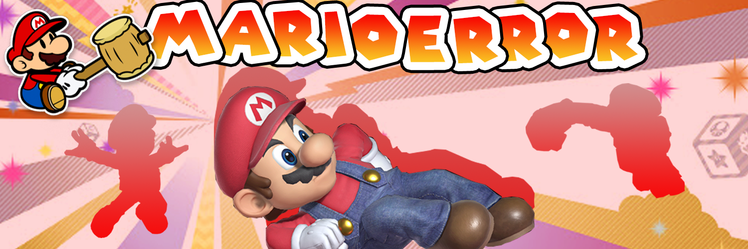 MarioError banner