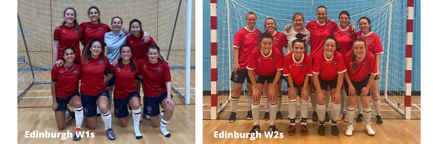 Edinburgh University Women's Futsal banner