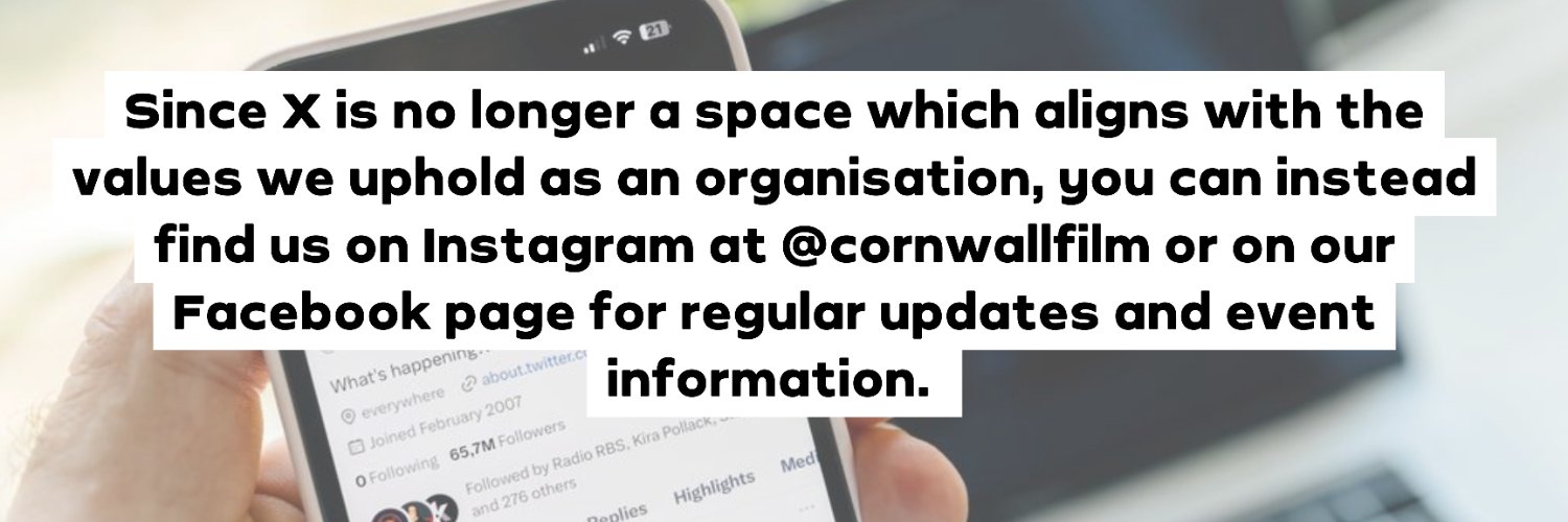 Mor Media Charity | Cornwall Film Festival banner