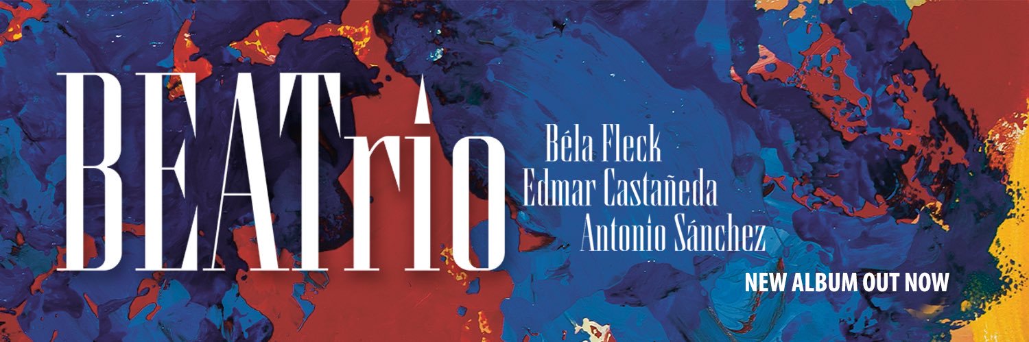 Béla Fleck's banner
