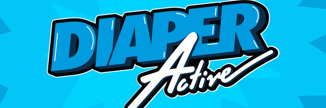 Diaperactive is on Bluesky banner