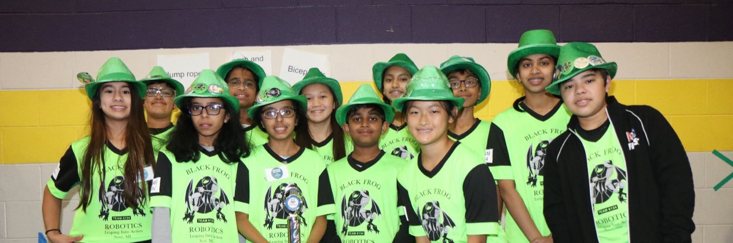 Black Frog Robotics banner