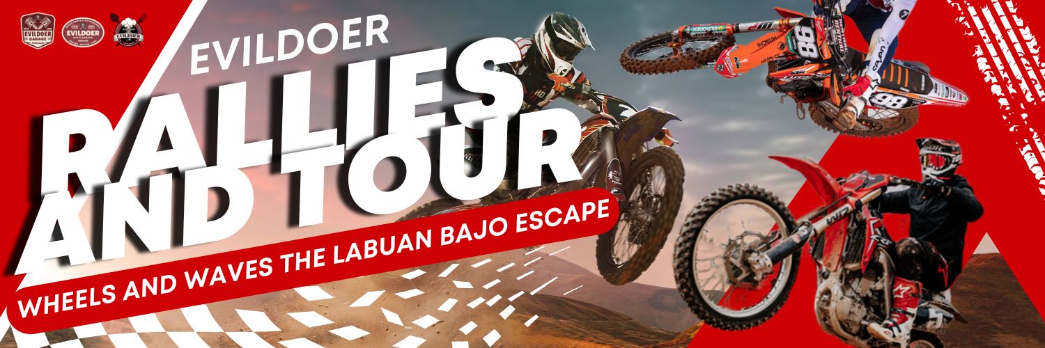 EVILDOER RALLIES AND TOUR 🏍💨 banner
