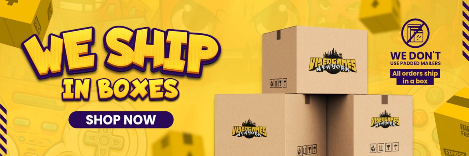 Videogamesnewyork | Open 365.25 days a year 👍 banner