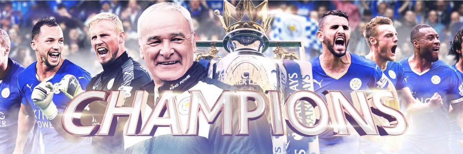 #LCFC CHAMPS banner