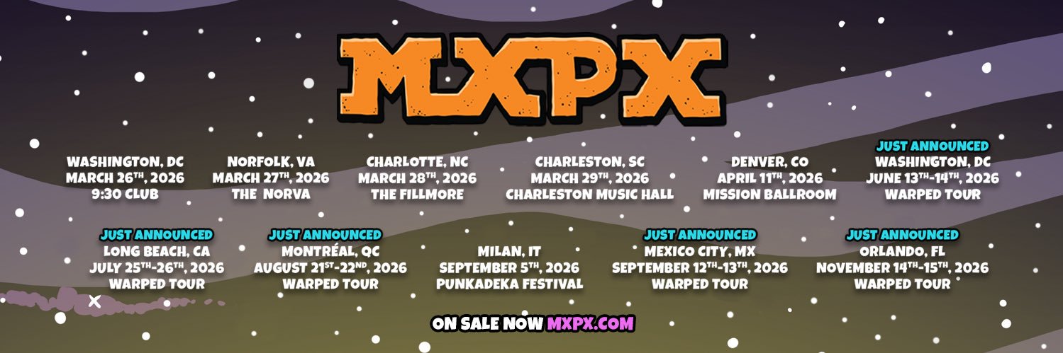 MxPx banner