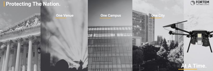 Fortem Technologies banner
