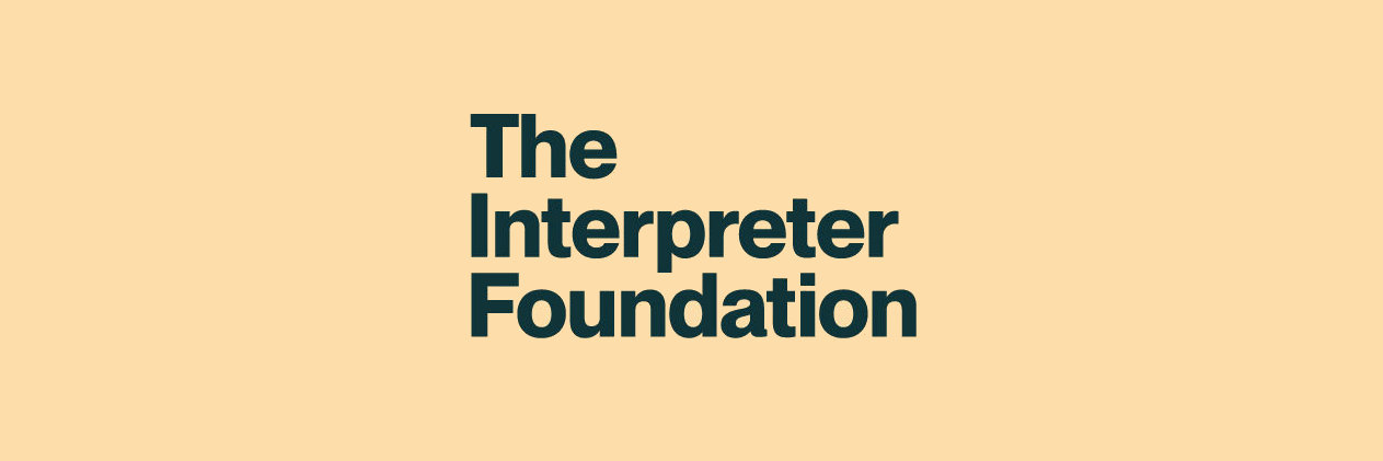 Interpreter Foundation's banner
