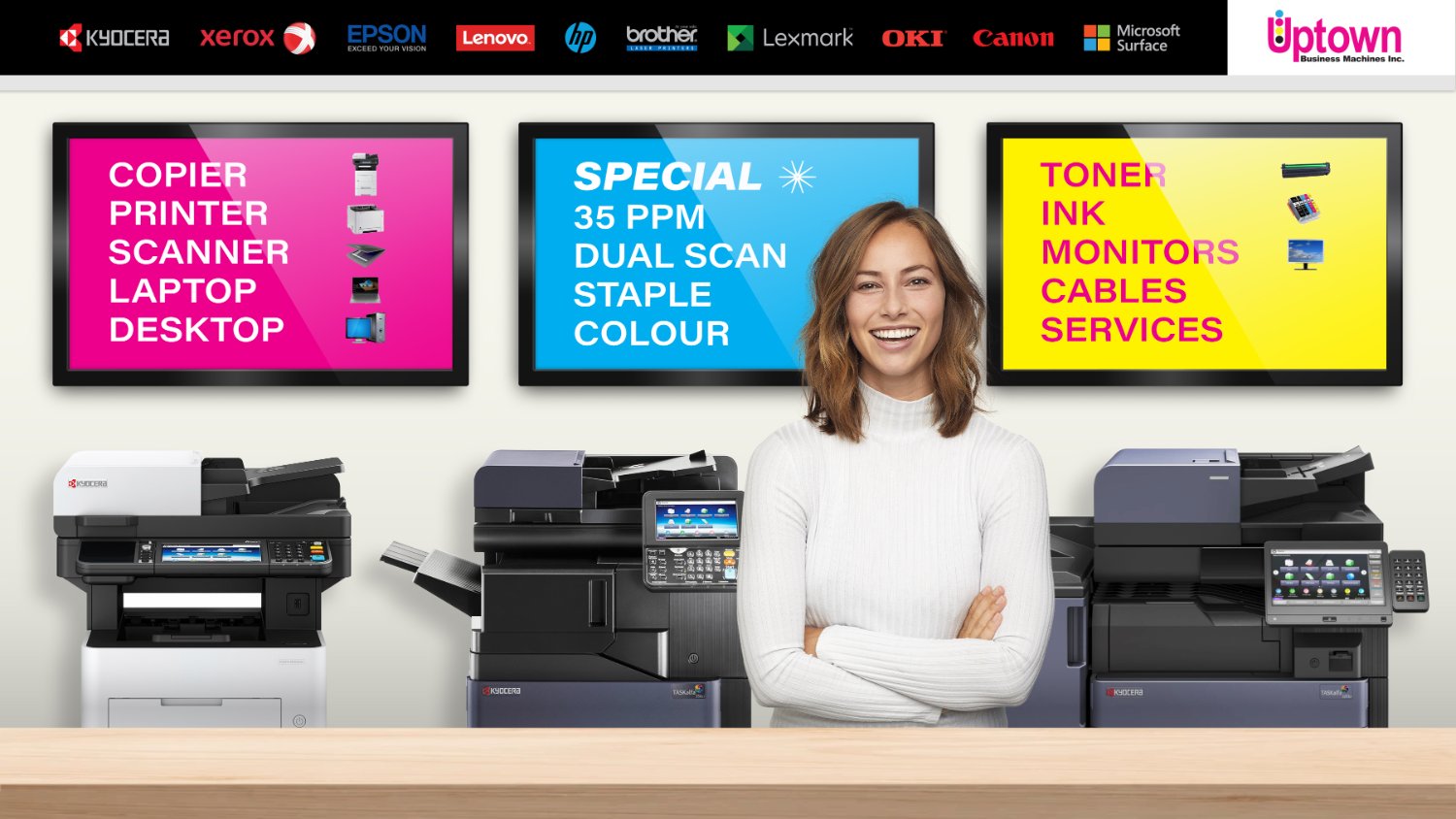 Uptown Business Machines Inc banner