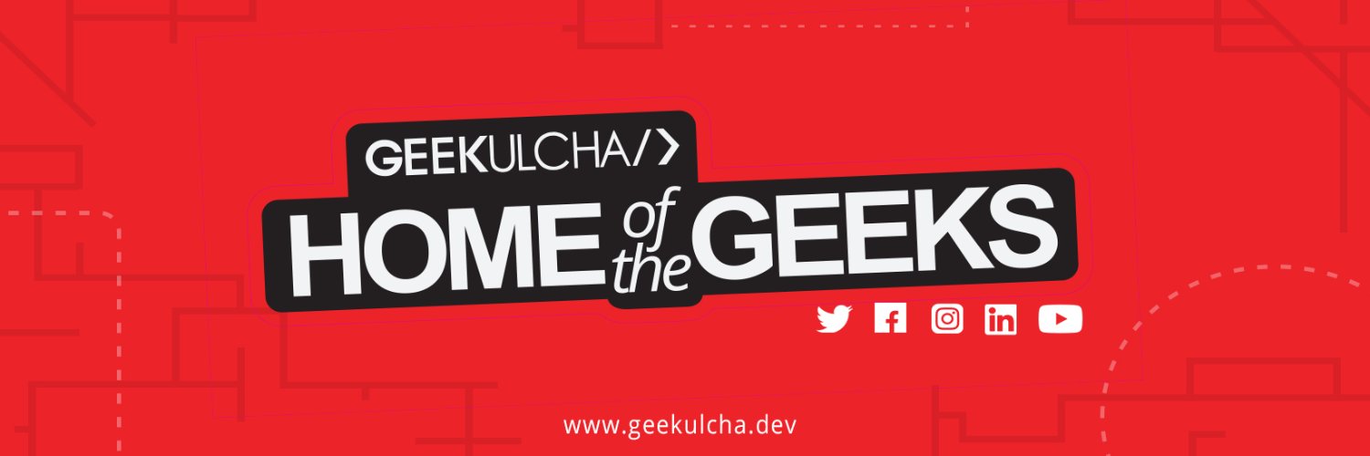 G E E K U L C H A 🇿🇦 banner