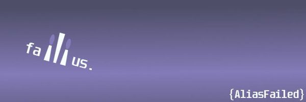AliasFailed Profile Banner