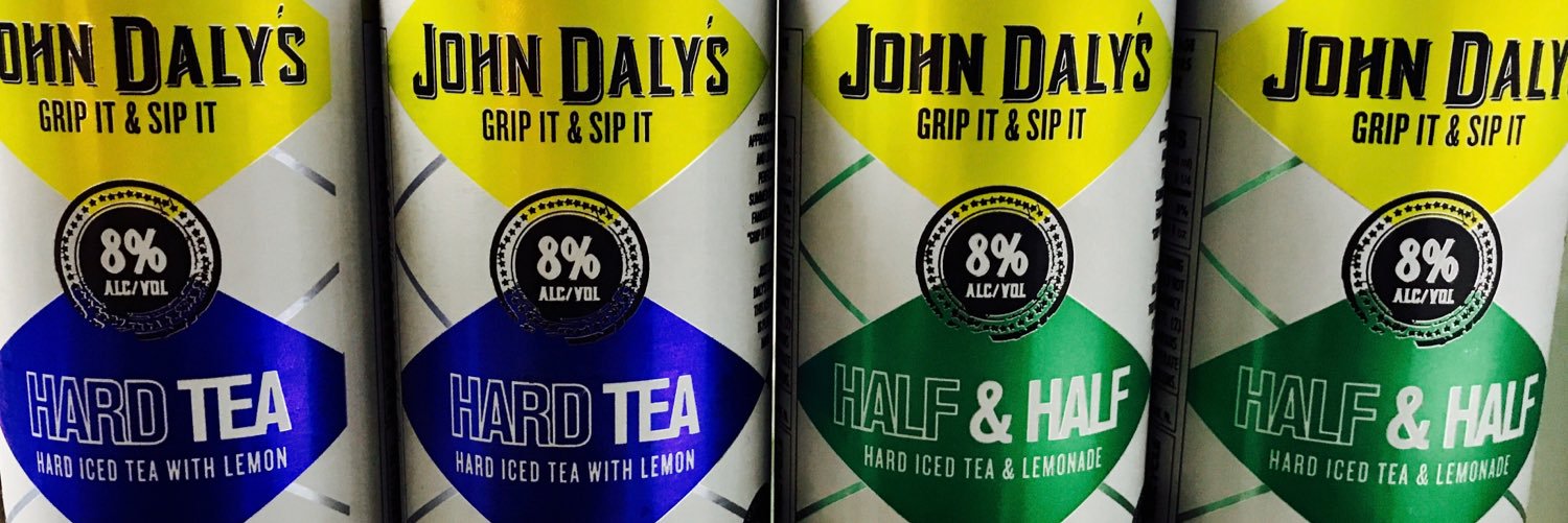 John Daly’s Hard Tea banner
