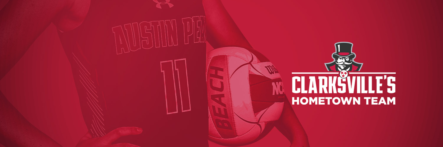Austin Peay Beach Volleyball banner