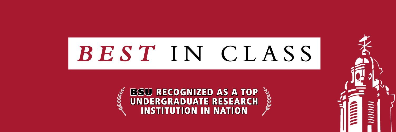 BSU Undergraduate Research banner