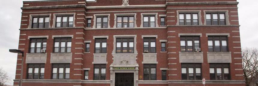St. Patrick School banner