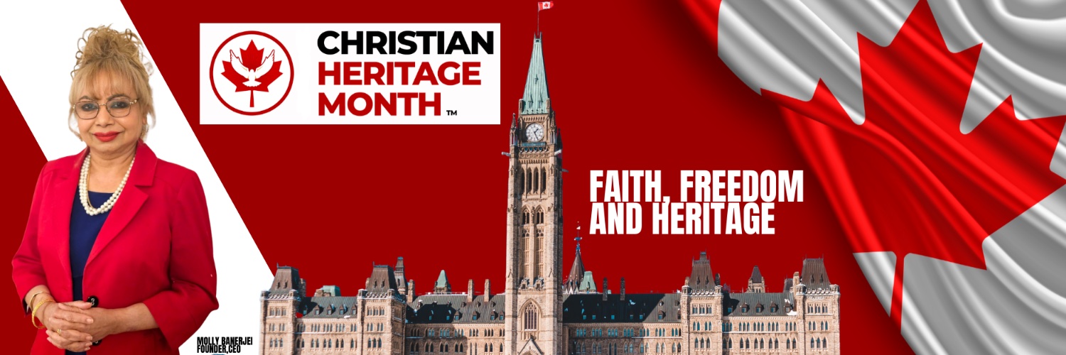 Christian Heritage Month banner