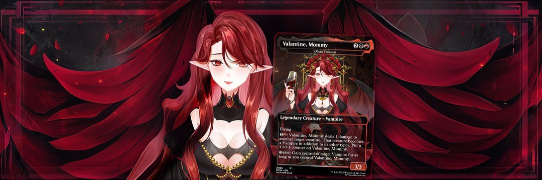 𝓛𝓪𝓭𝔂 𝓥𝓪𝓵𝓪𝓷𝓽𝓲𝓷𝓮 banner